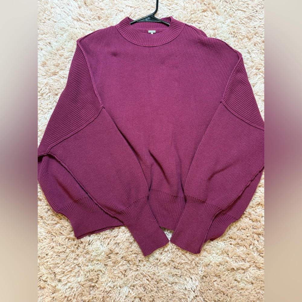 Free People Oversized Knit Sweater